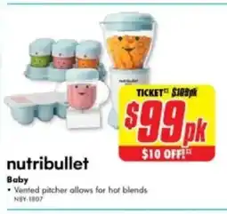 The Good Guys Nutribullet Baby offer