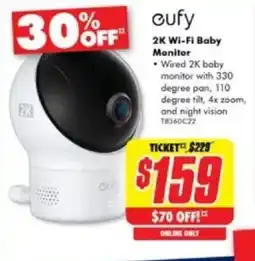 The Good Guys 2K Wi-Fi Baby Monitor offer