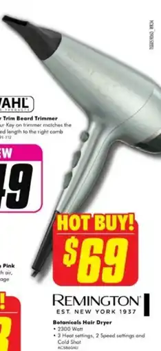 The Good Guys Botanicals Hair Dryer offer