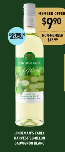 Dan Murphy's Lindeman's early harvest semillon sauvignon blanc offer