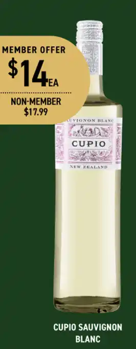 Dan Murphy's Cupio sauvignon blanc offer