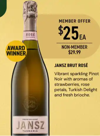 Dan Murphy's Jansz brut rosé offer