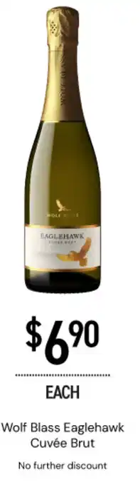 Dan Murphy's Wolf Blass Eaglehawk Cuvée Brut offer