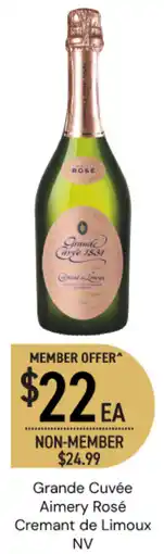 Dan Murphy's Grande Cuvée Aimery Rosé Cremant de Limoux NV offer