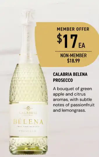 Dan Murphy's Calabria belena prosecco offer