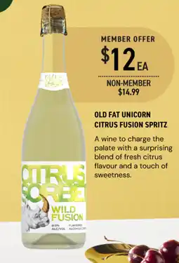 Dan Murphy's Old fat unicorn citrus fusion spritz offer