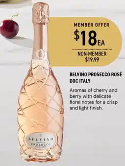 Dan Murphy's Belvino prosecco rosé doc italy offer