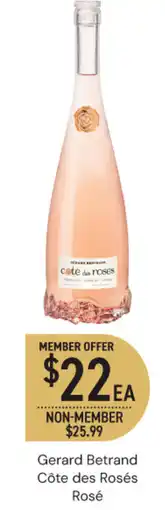 Dan Murphy's Gerard Betrand Côte des Rosés Rosé offer