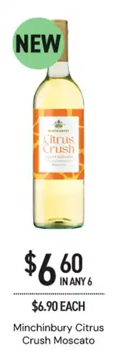 Dan Murphy's Minchinbury Citrus Crush Moscato offer