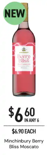 Dan Murphy's Minchinbury Berry Bliss Moscato offer