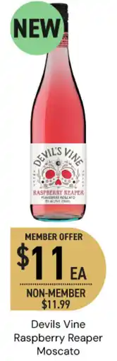 Dan Murphy's Devils Vine Raspberry Reaper Moscato offer