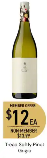 Dan Murphy's Tread Softly Pinot Grigio offer