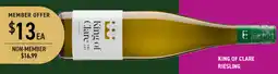 Dan Murphy's King of clare riesling offer