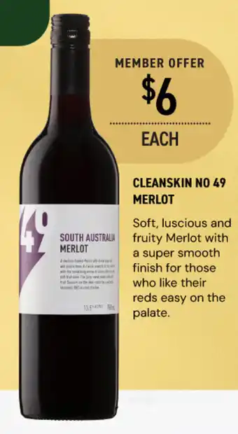 Dan Murphy's South australia merlot offer