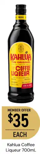 Dan Murphy's Kahlua Coffee Liqueur offer