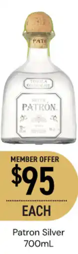 Dan Murphy's Patron Silver offer