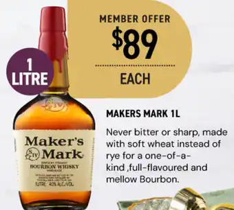 Dan Murphy's Makers mark offer