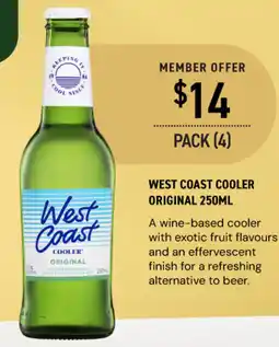 Dan Murphy's West coast cooler original offer