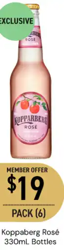 Dan Murphy's Koppaberg Rosé Bottles offer