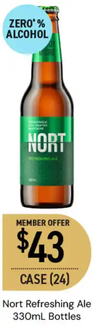 Dan Murphy's Nort Refreshing Ale Bottles offer