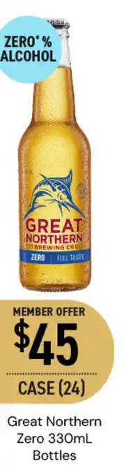 Dan Murphy's Great Northern Zero Bottles offer