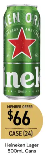 Dan Murphy's Heineken Lager Cans offer