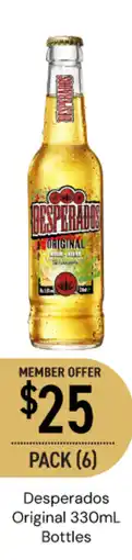 Dan Murphy's Desperados Original offer