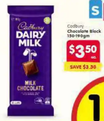 Spar Chocolate Block offer