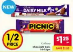 Spar Chocolate Bars offer