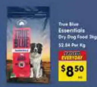 Spar True Blue Essentials Dry Dog Food dig offer