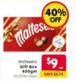 Spar Maltesers gift box offer