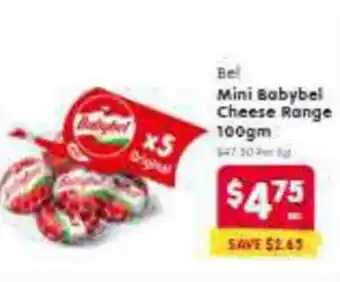 Spar Mini Babybel Cheese Range offer