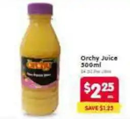 Spar Orchy juice offer