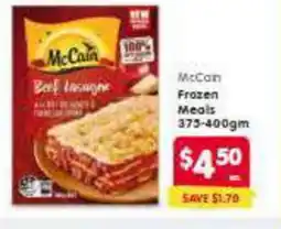 Spar Frozen Meals offer