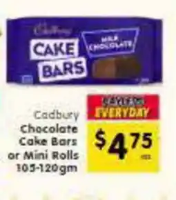 Spar Chocolate Cake Bars or Mini Rolls offer