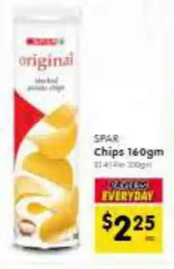 Spar Chips offer