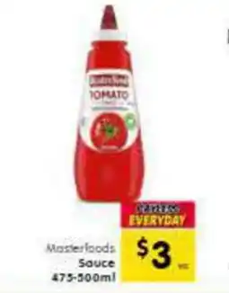 Spar Masterfoods Sauce offer