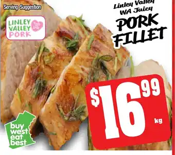 Farmer Jack's Pork fillet offer