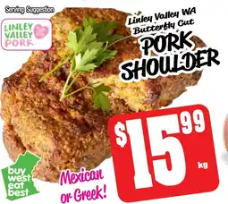 Farmer Jack's Pork shoulder offer