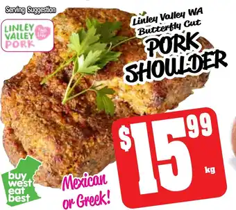 Farmer Jack's Pork shoulder offer