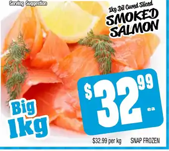 Farmer Jack's Smoked salmon offer