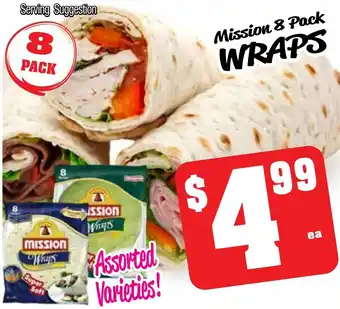 Farmer Jack's Wraps offer