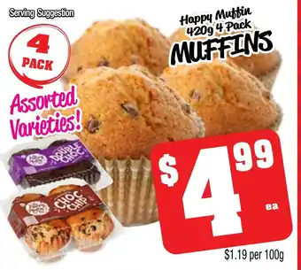 Farmer Jack's Muffins offer