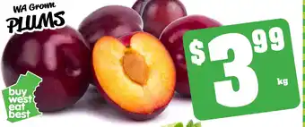 Farmer Jack's Plums offer