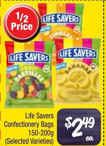 Farmer Jack's Life Savers Confectionery Bags offer