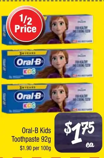 Farmer Jack's Oral-B KDS offer