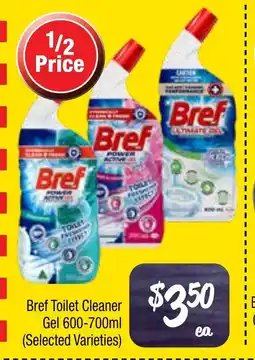 Farmer Jack's Bref Toilet Cleaner Gel offer