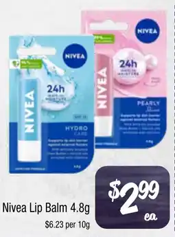 Farmer Jack's Nivea Lip Balm offer