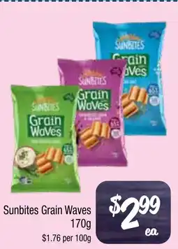 Farmer Jack's Sunbites grain waves offer