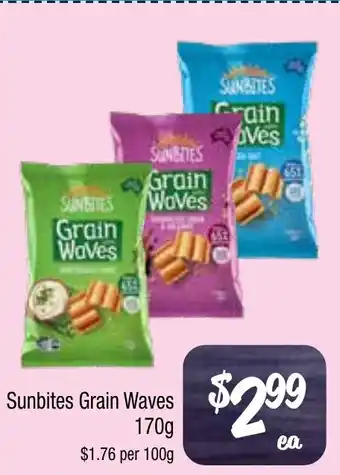 Farmer Jack's Sunbites grain waves offer